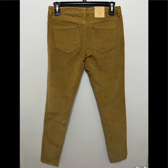 Nwt Club Monaco Sonica Skinny Corduroy pants size 4 - Picture 2 of 3